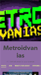 Mobile Screenshot of metroidvanias.com
